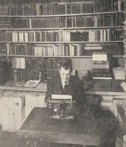 William LLoyd Clark at work.