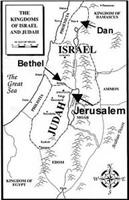 Dan and Bethel became the 2 new rival centers to Jerusalem.