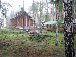 The Open Mine at Four Brothers Monastery. 