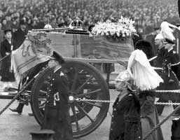 Funeral cortege of 