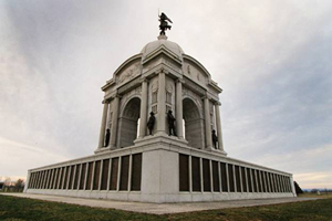 Gettysburg National Monument. 