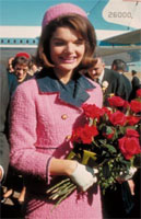 Jackie Kennedy wearing her 