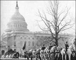 Funeral cortege of President Kennedy.