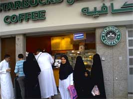 Mutaween police recently arrested an American woman for sitting with a male colleague in Starbucks. 