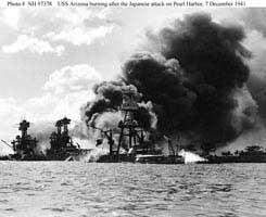 Destruction of the Arizona at 