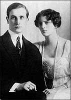 Prince Felix Yusupov (1887-1967) shown here with his wife Irina. 