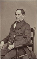 Santa Anna in retirement circa 1870. 