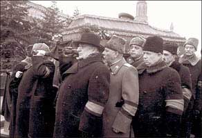 Funeral procession for Stalin 