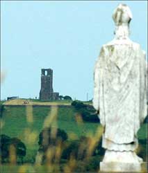 Ruins of Tara Hill. 