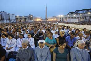 A recent daytime prayer vigil 